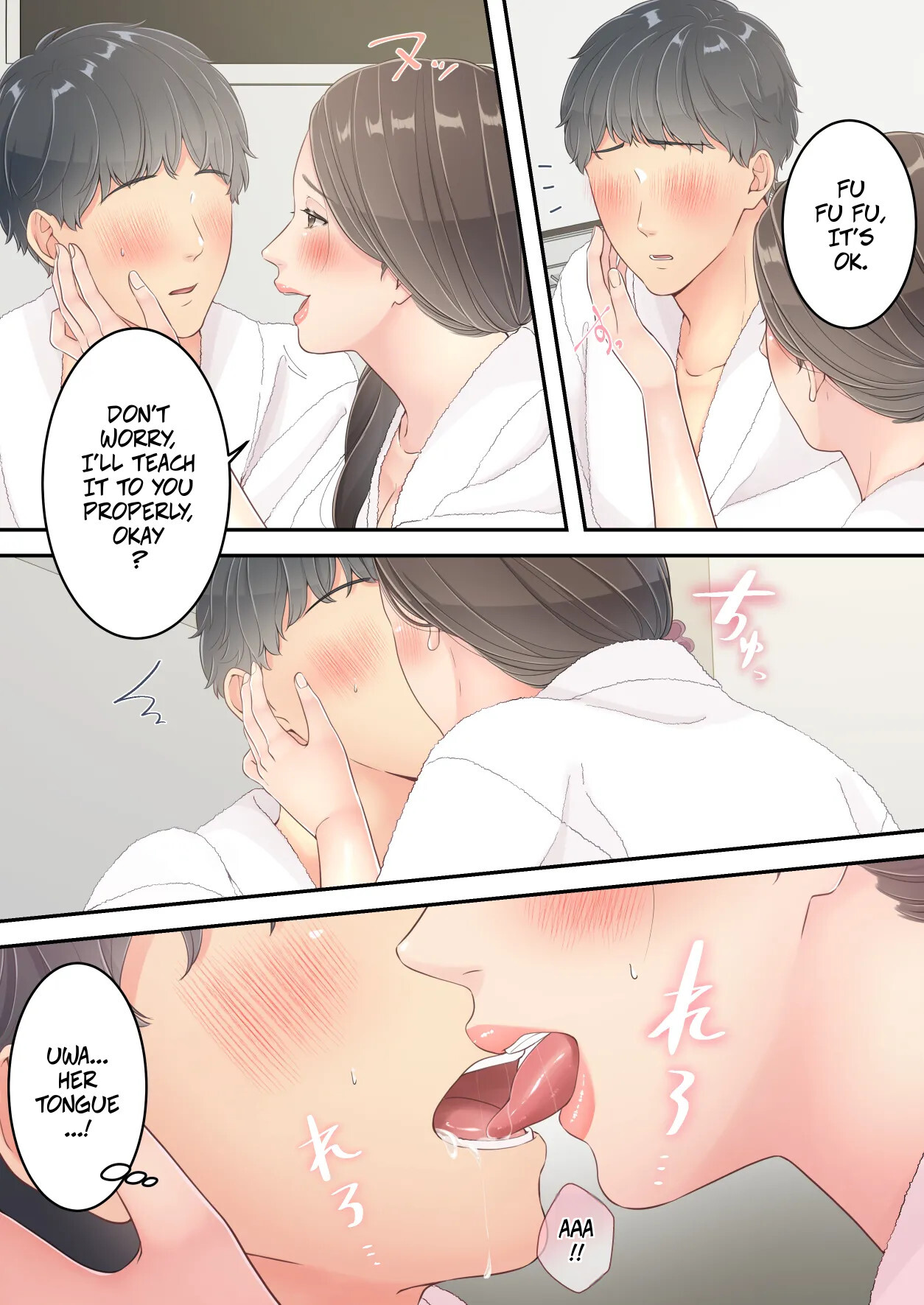 Hentai Manga Comic-A Normal Mother Goes on a Sweet Affair Trip With a Boy the Same Age as Her Son-Read-33